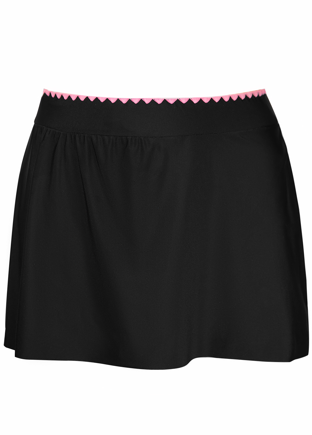 Mid Waisted Jacquard Light Pink Tankini Set