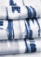 Tie Dye Print White Short Sleeve T Shirt