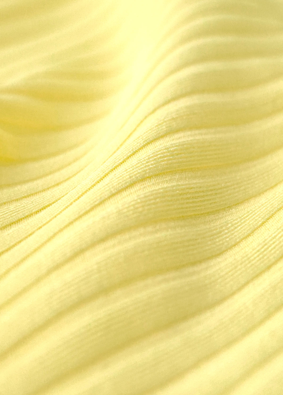 Mid Waisted Tropical Plants Print Light Yellow Tankini Set