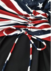 American Flag Multi Color One Piece Swimdress