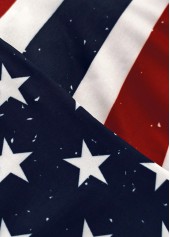 American Flag Multi Color One Piece Swimdress