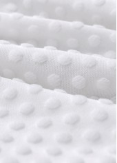 Low Waisted White Tie Bikini Set