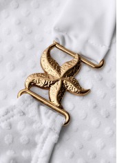 Low Waisted White Tie Bikini Set