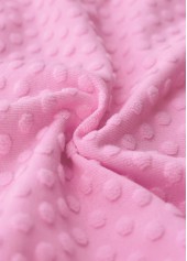 Mid Waisted Polka Dot Pink Tankini Set