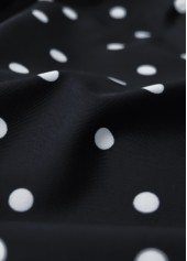 Mid Waisted Polka Dot Pink Tankini Set