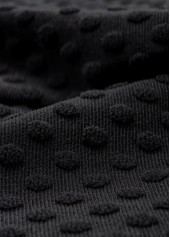 Mid Waisted Leopard Black Tankini Top-No Bottom