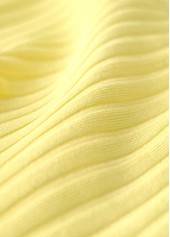 Mid Waisted Tropical Plants Print Light Yellow Tankini Set