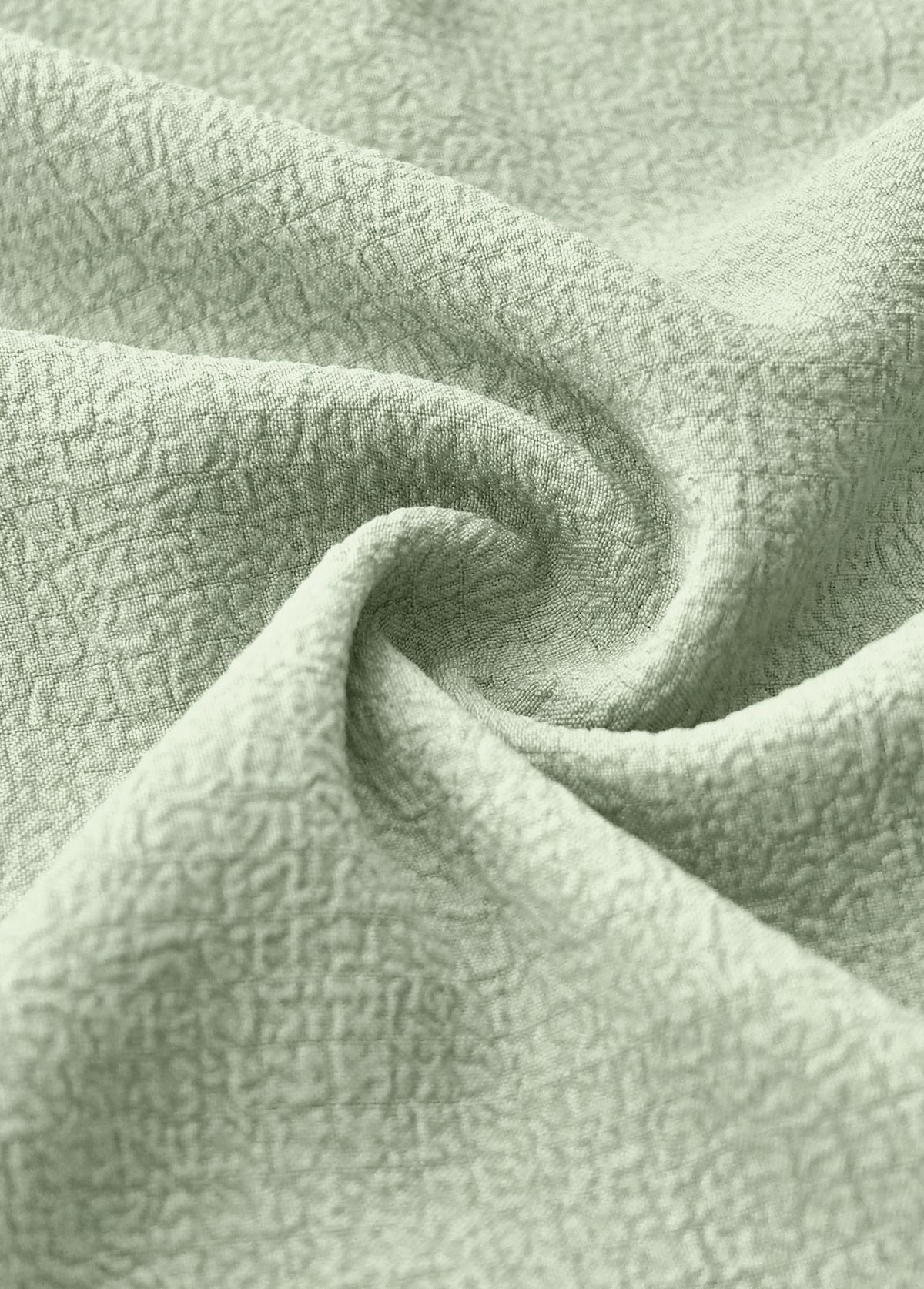 Button Sage Green A Line Half Sleeve Dress