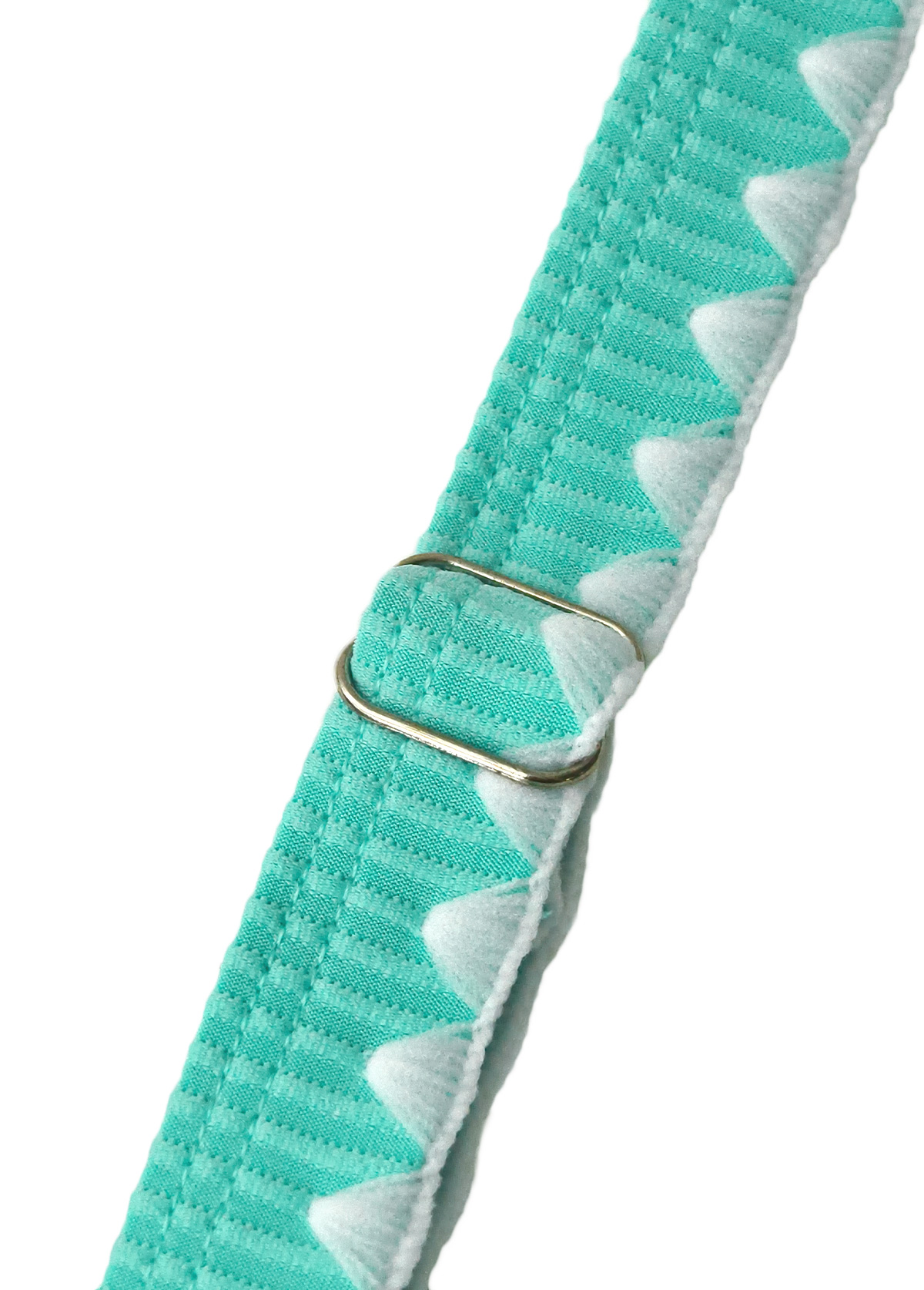 Cyan Mid Waisted Floral Print Tankini Set