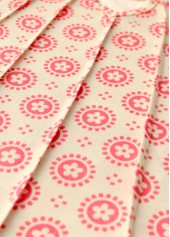 Tribal Print Tummy Coverage Multi Color Sleeveless Dress