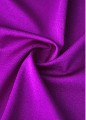 Twist Purple V-Neck One Piece Swimdress