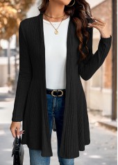 Black Knit Cardigan
