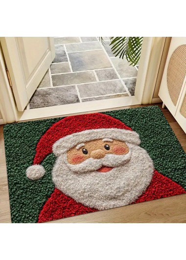 Christmas Santa Claus Print Red Cat Paw Pad