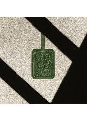 Green 3D Floral Air Freshener Pad