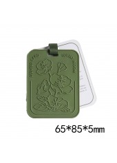 Green 3D Floral Air Freshener Pad