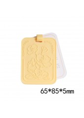 Light Yellow Floral Air Freshener Pads