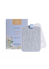 Dusty Blue Floral Air Freshener Pads