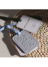 Dusty Blue Floral Air Freshener Pads