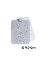 Dusty Blue Floral Air Freshener Pads