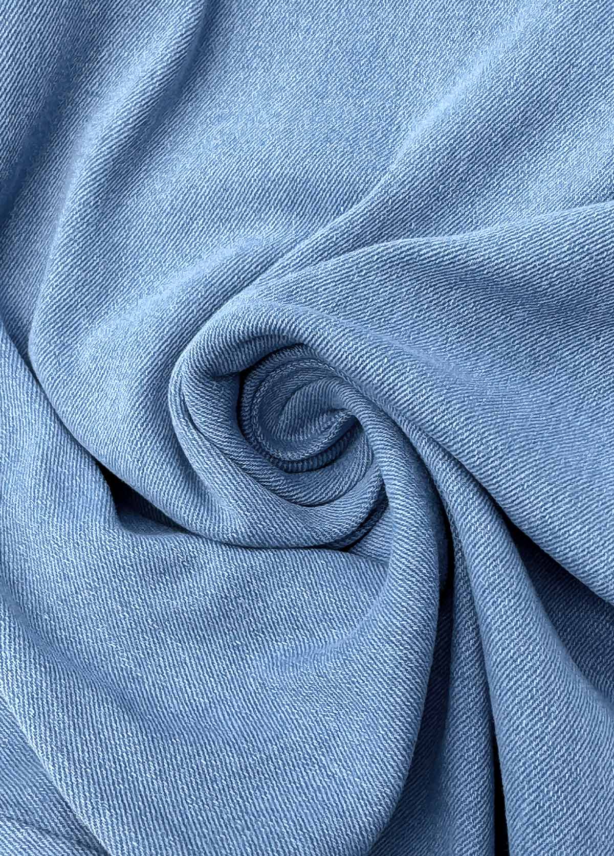 Pocket Denim Blue Straight Leg Button Fly Jeans