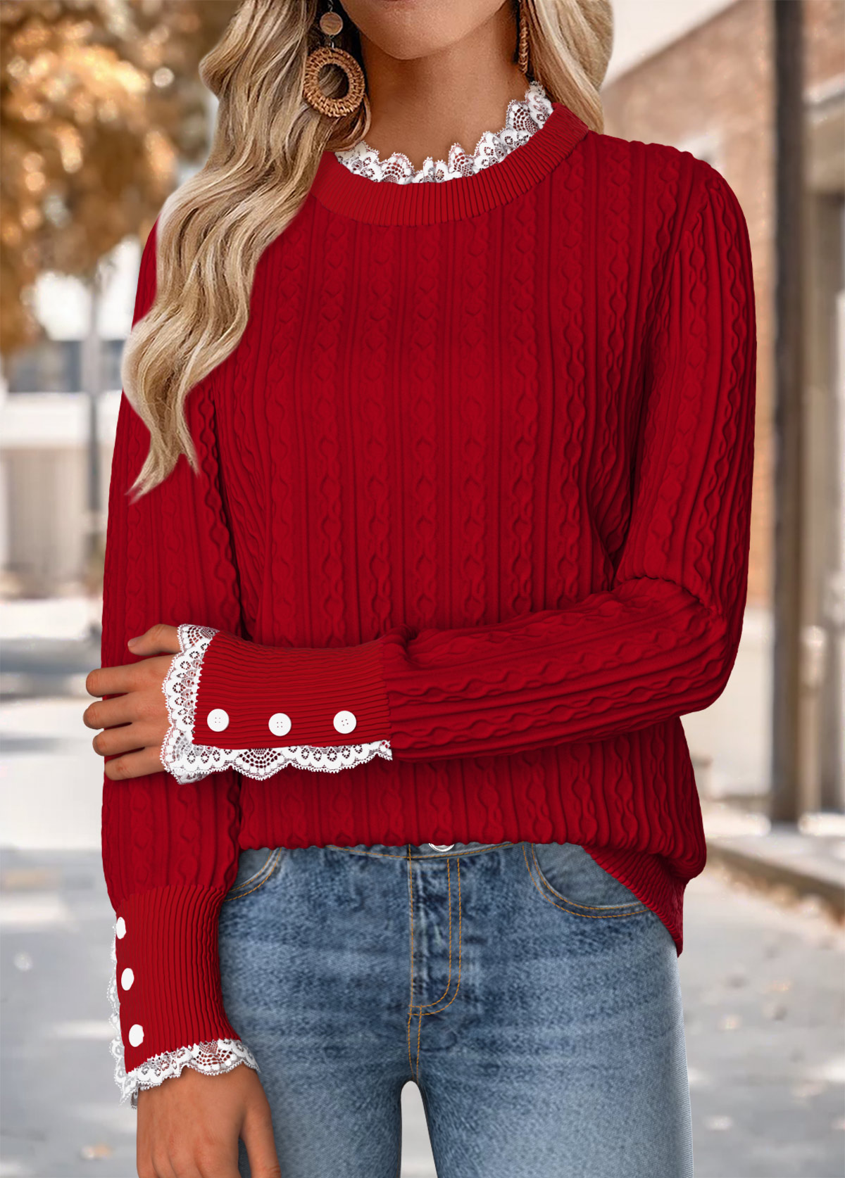 Red Sweater