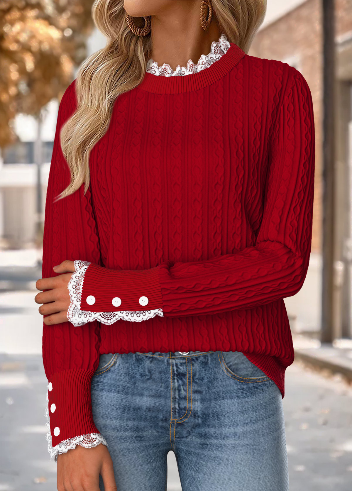 Red Sweater