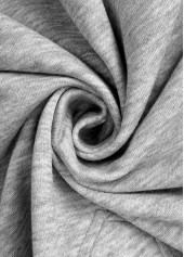 Tummy Coverage Light Grey Marl Long Sleeve Sweatshirt