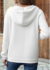 Kangaroo Pocket Multi Color Long Sleeve Hoodie