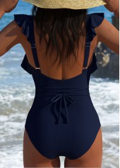 Tummy Control Navy One Piece Swimwear
