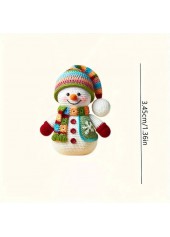 Christmas Multi Color Snowman Acrylic Earrings