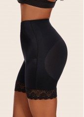 Black Color High Waisted Stretch Panties