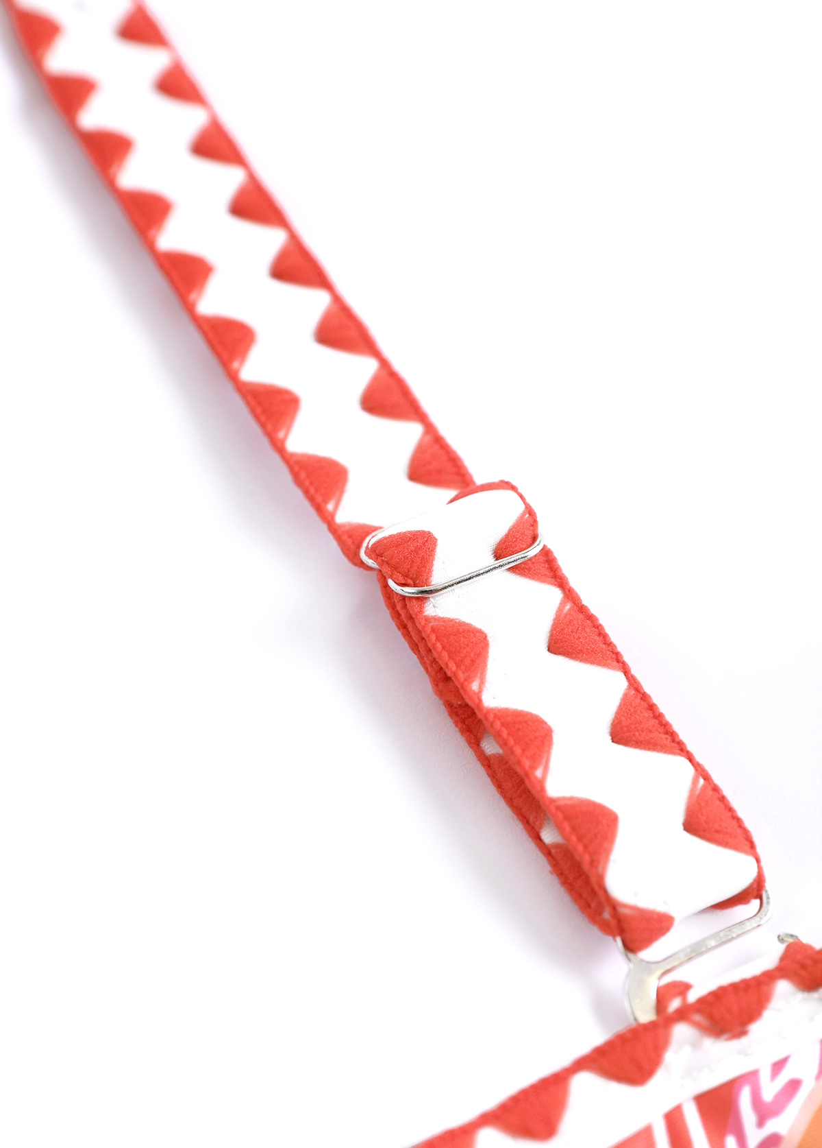 Floral Print Tie Coral One Piece Swimdress