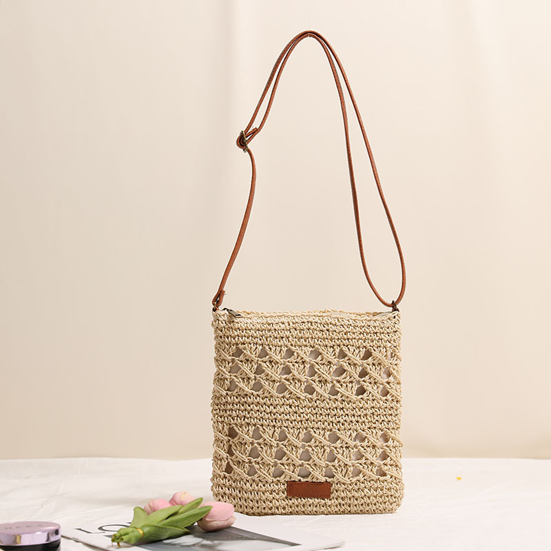 Beige Color Open Shoulder Tote Bag