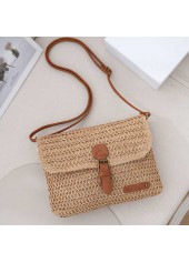 Dark Coffee Color Magnetic Crossbody Bag