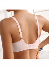 Three Quarters Cup Light Pink Bra