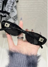 Black Color Cat Eye Design Sunglasses