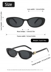 Black Color Cat Eye Design Sunglasses