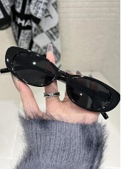 Black Color Cat Eye Design Sunglasses